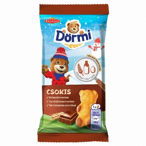 GYŐRI ÉDES DÖRMI CSOKIS PISKÓTA 30G