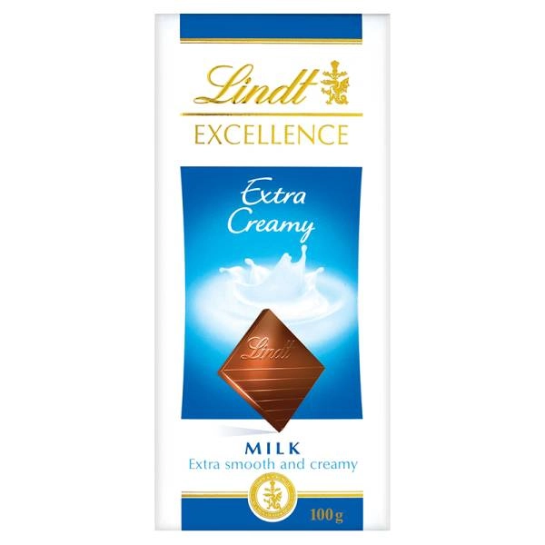 Lindt Extra Creamy csokoládé 100g
