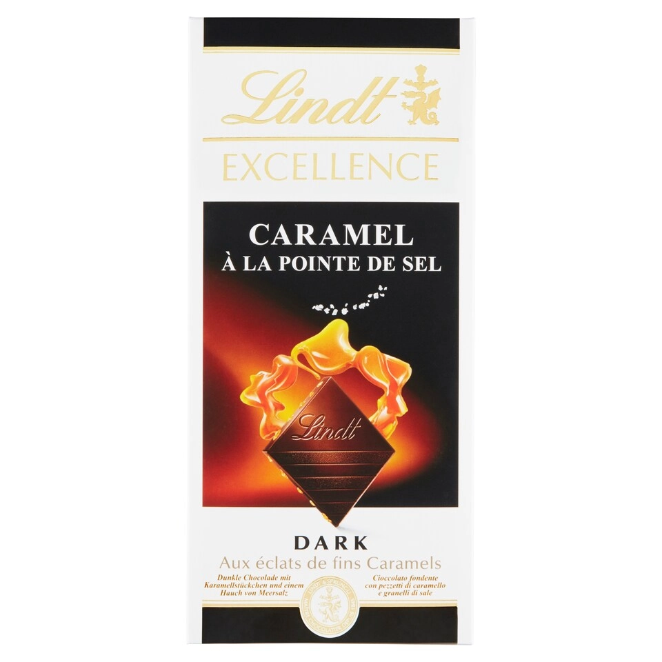 Lindt Exc. Sós Caramel étcsokoládé 100g