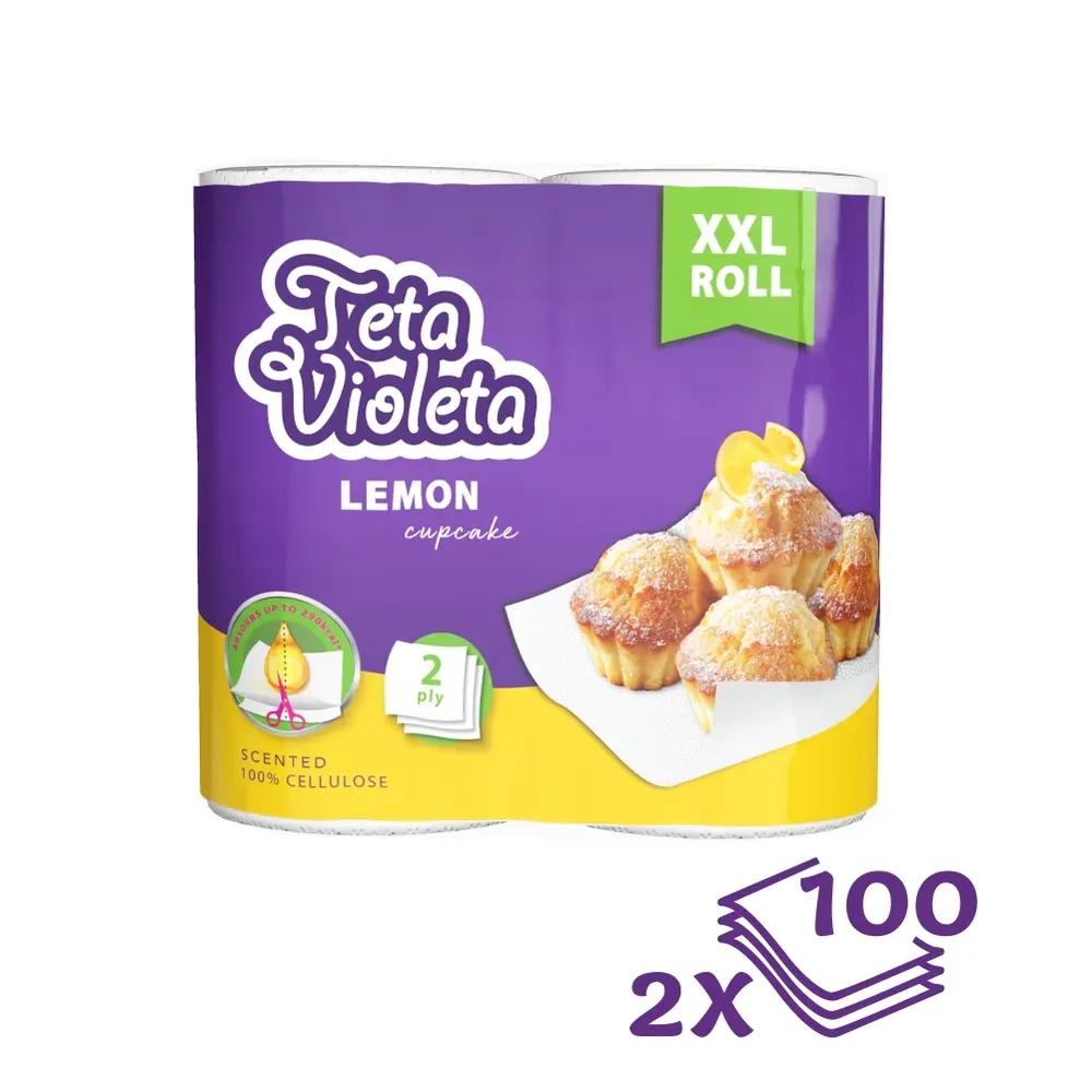 Kéz törlő violeta