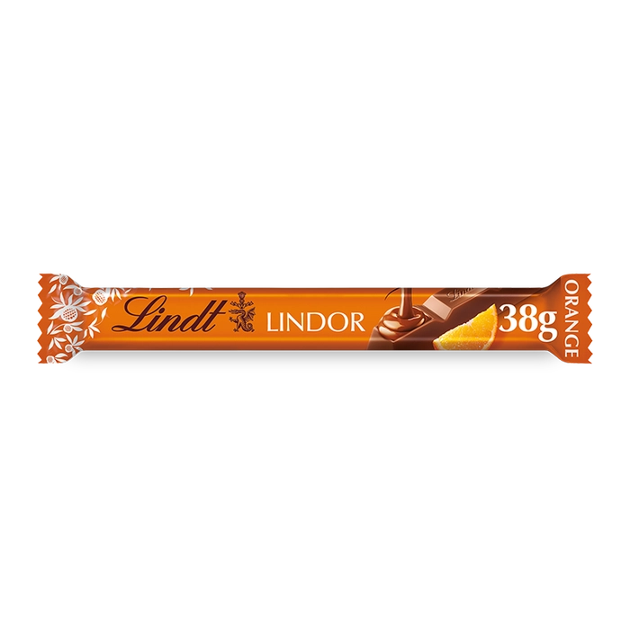 Lindt Lindor Orange Milk Chocolate Bar 3