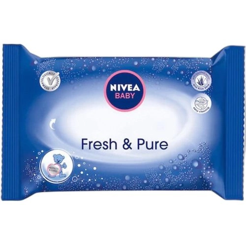 Nivea Baby Fresh & Pure nedves törlőkend