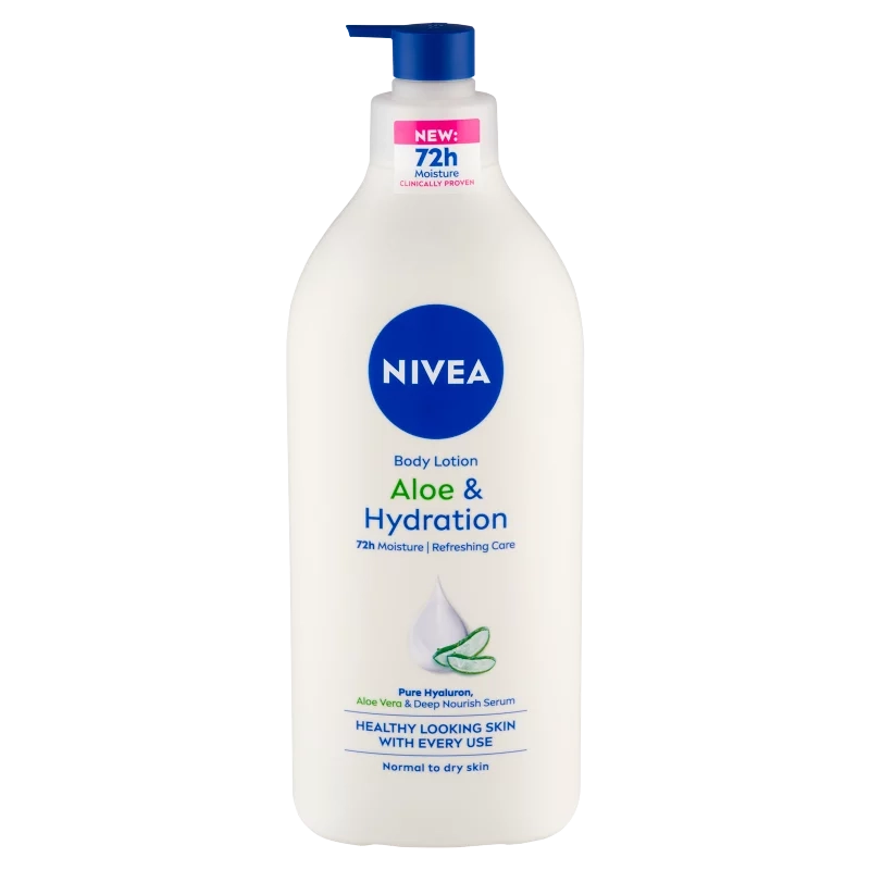 Nivea testápoló pumpás 625ml Aloe & Pflege