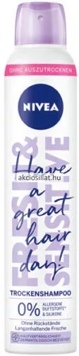 Nivea szárazsampon 200ml fresh&sensitive