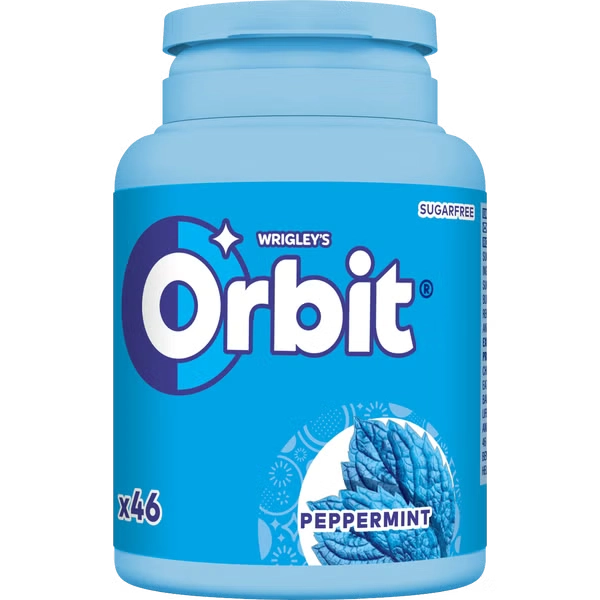 Rágó 46db Peppermint Bottle drazsé Orbit