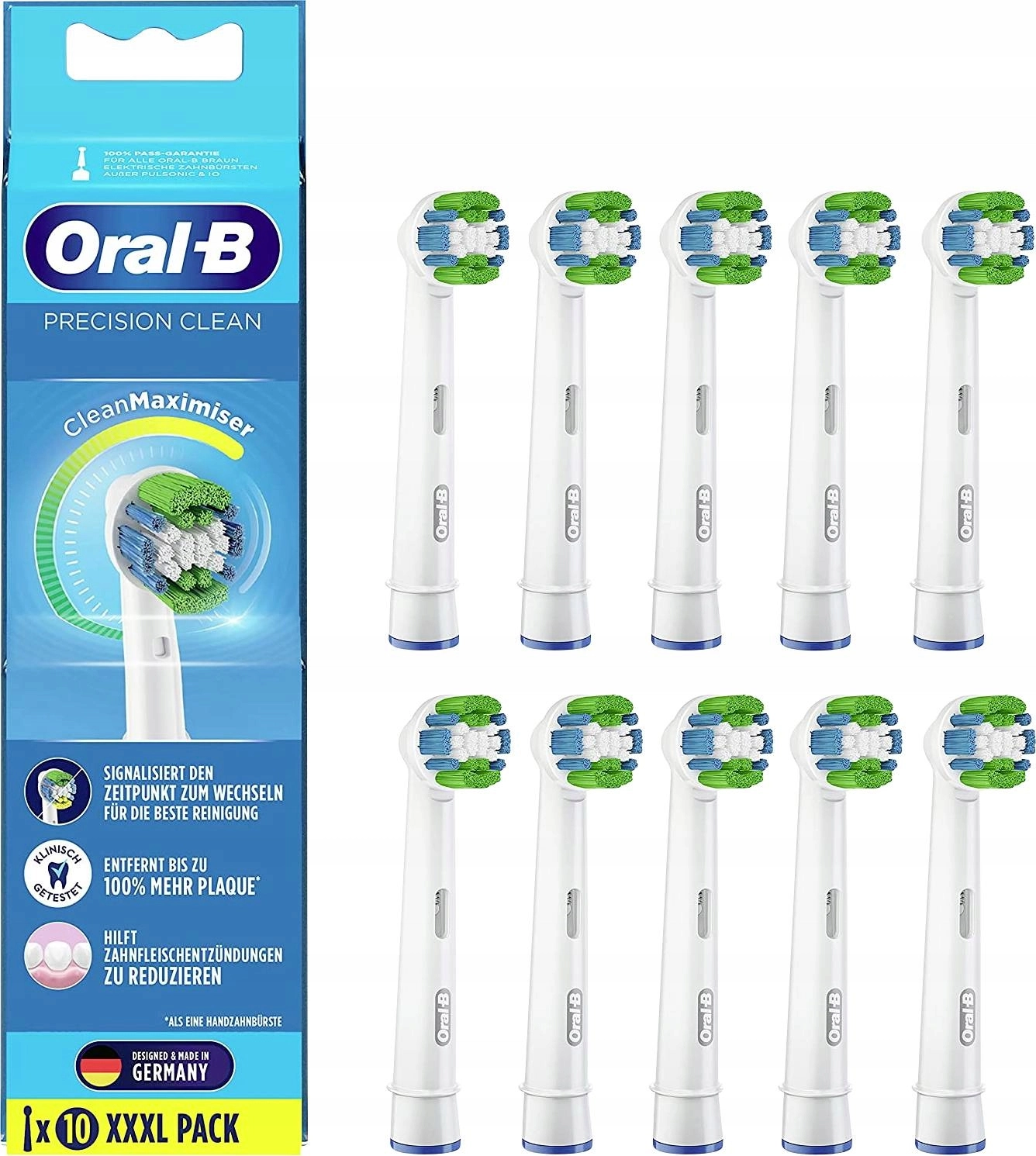 Oral-B fogkefefejek Precision Clean 10db