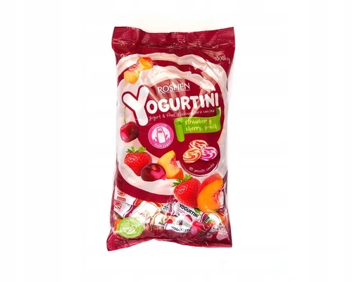 Roshen Yogurtini Cukorkák Joghurtos Gyüm