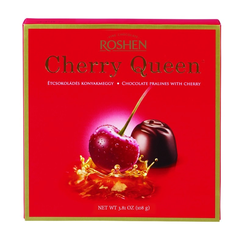 Roshen Cherry Queen konyakmeggy 108 g