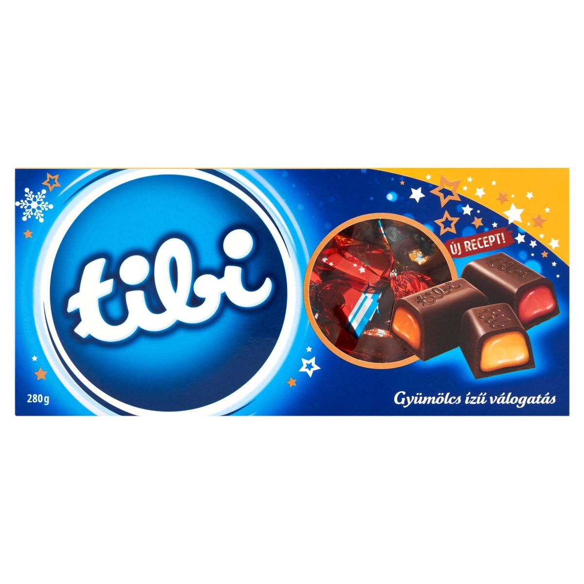 TIBI SZALONCUKOR GYÜMÖLCS íZŰ VÁLOGATÁS