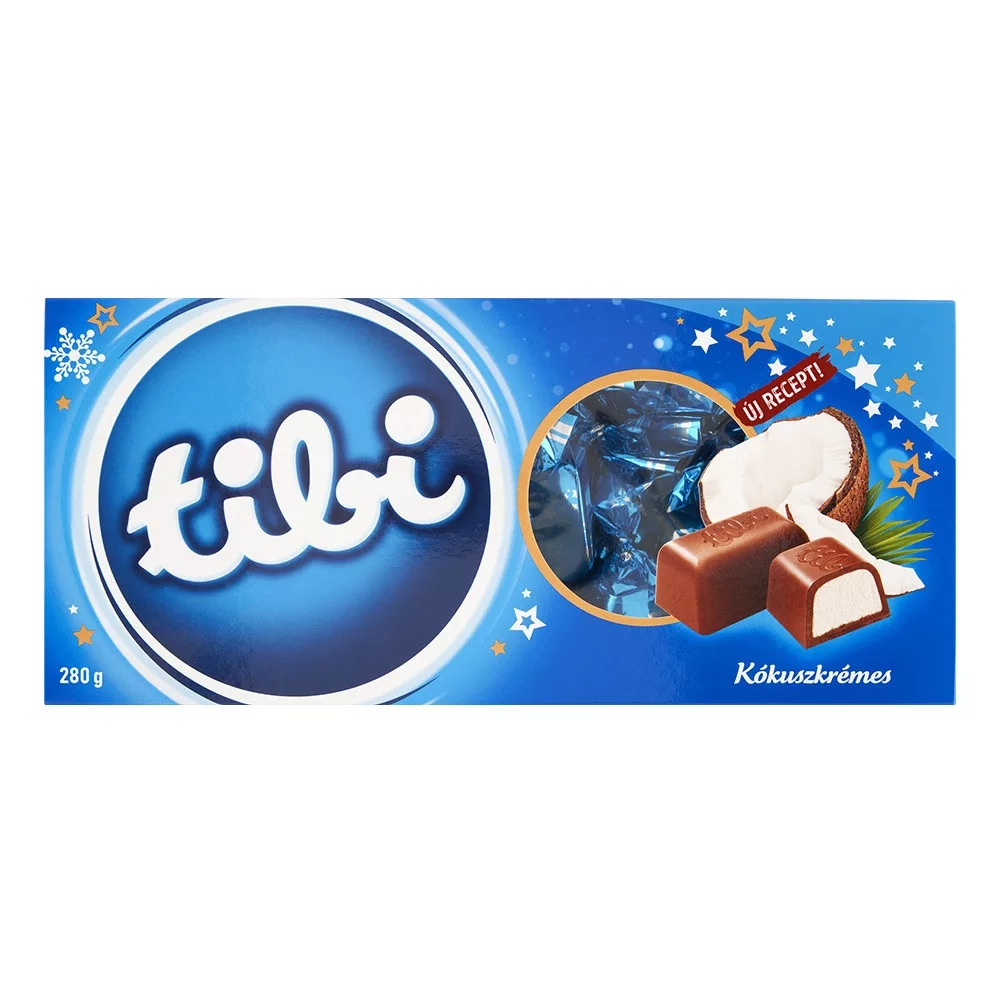 TIBI SZALONCUKOR KÓKUSZKRÉMES