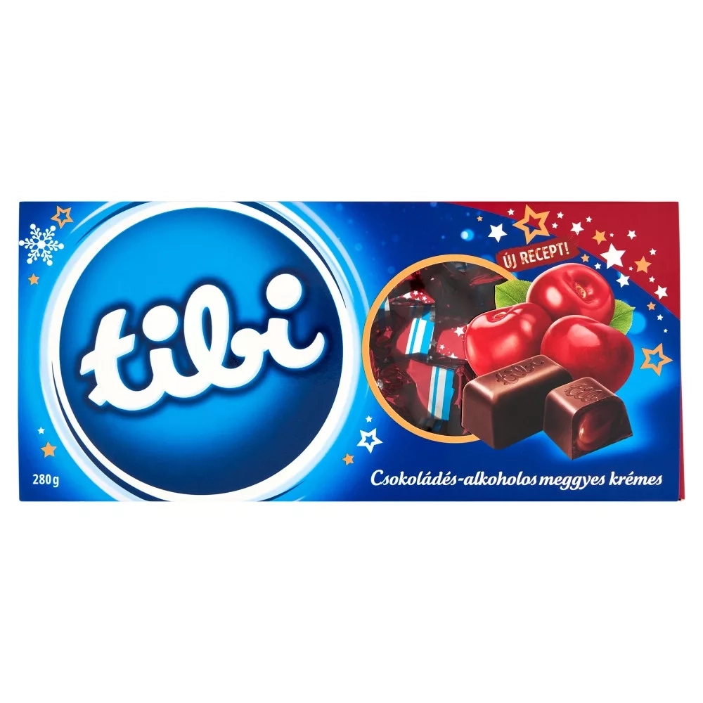 TIBI SZALONCUKOR MEGGYES KRÉMES
