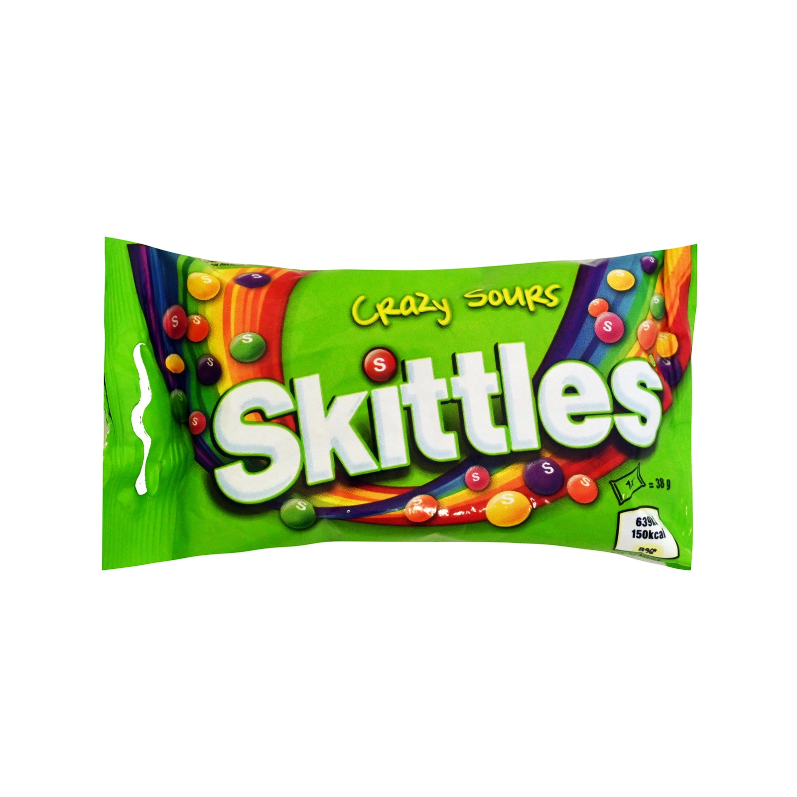 SKITTLES CRAZY SOURS RÁGÓ 38G