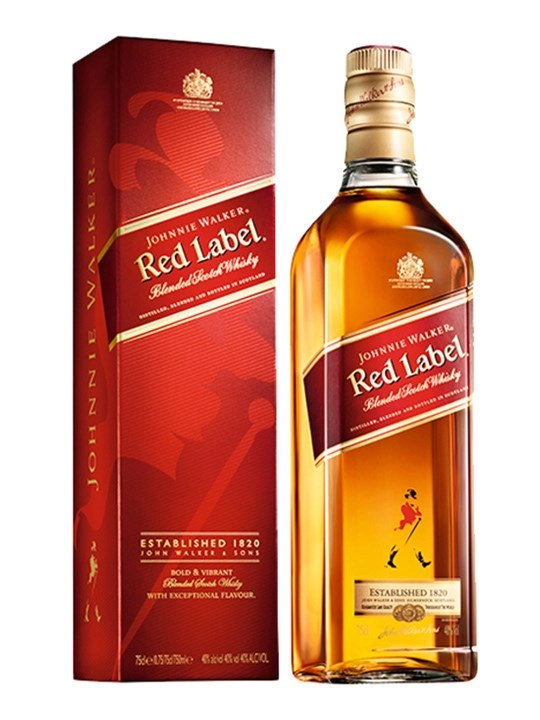 ZW Johnnie Walker Red Label Whisky 0,7l