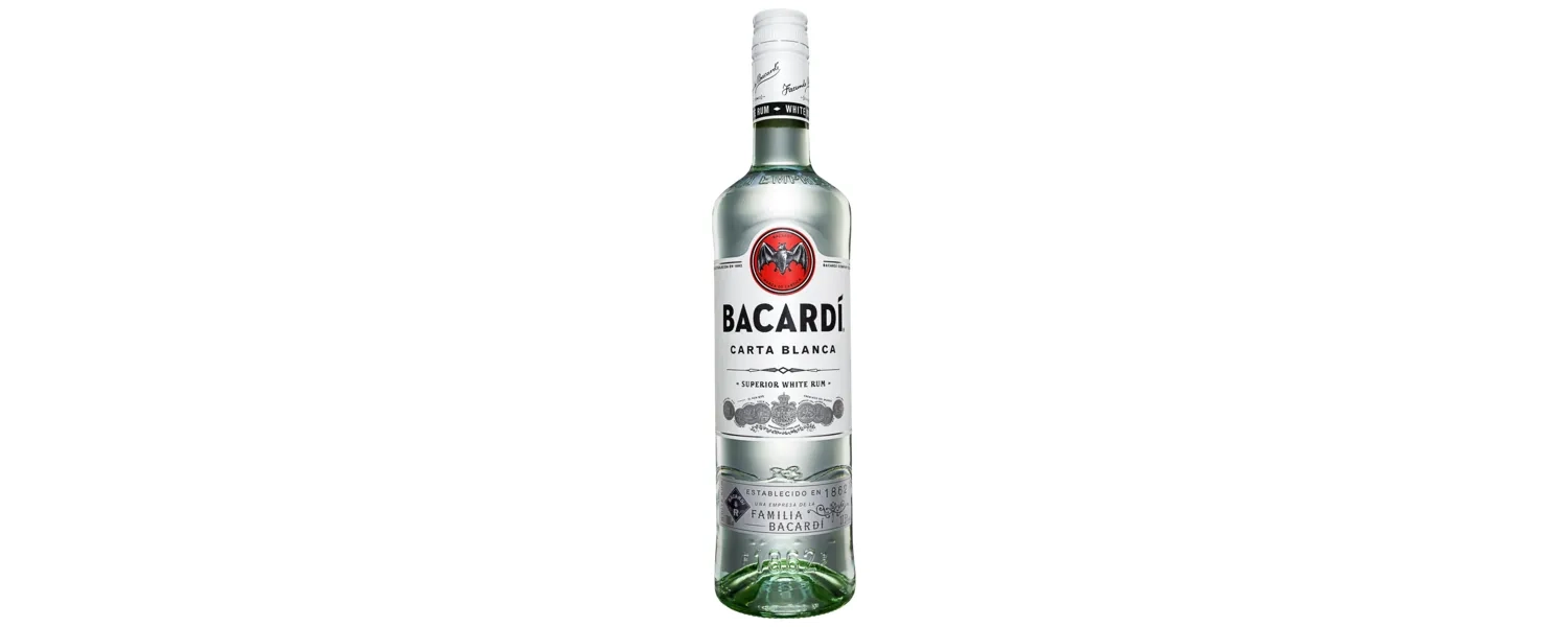Bacardi Carta Blanca rum 1l 37,5%