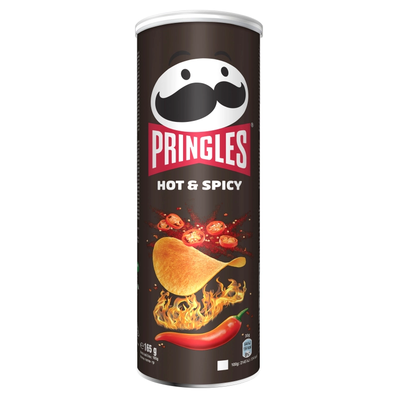Pringles Hot & Spicy 165g