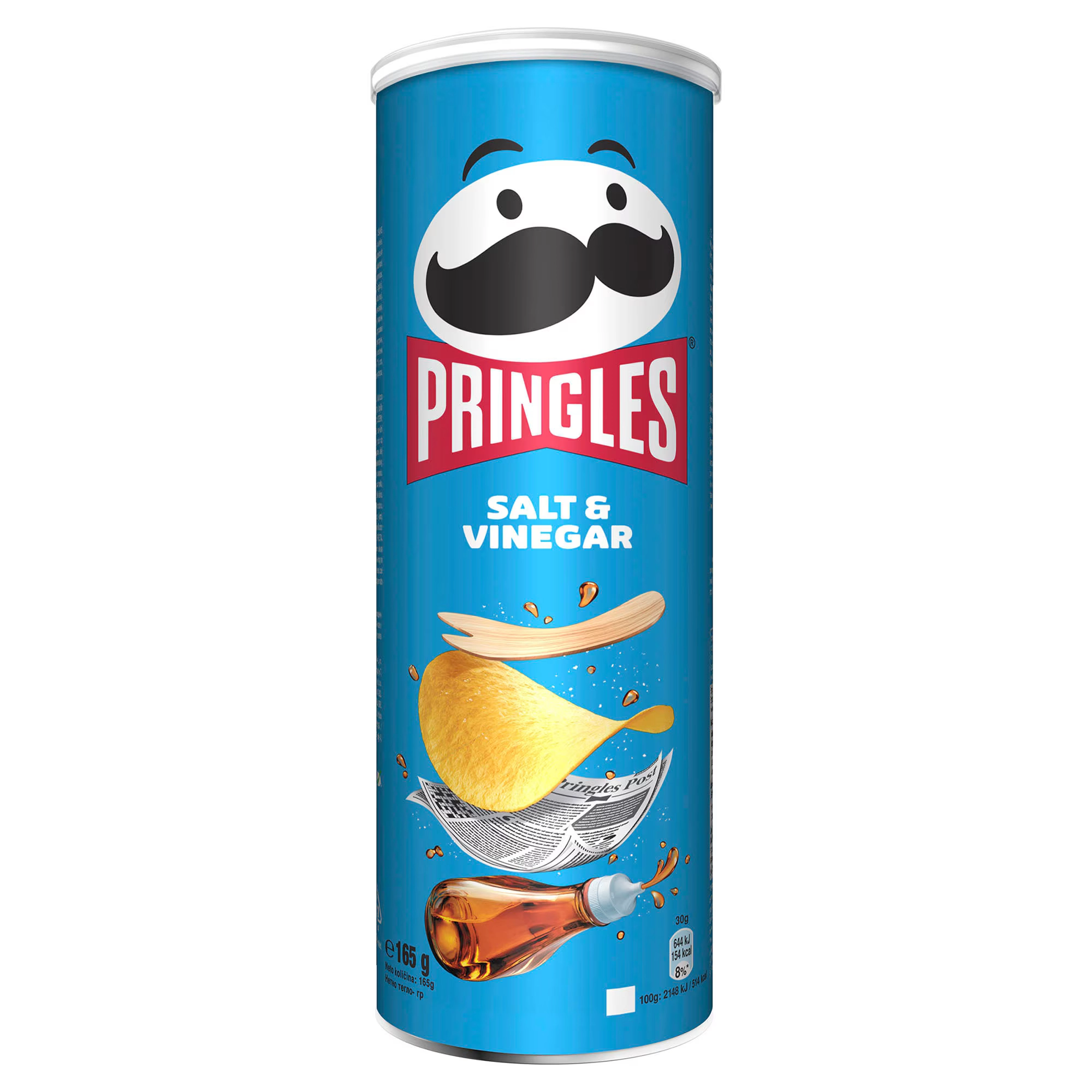 Pringles Sós-ecetes 165g