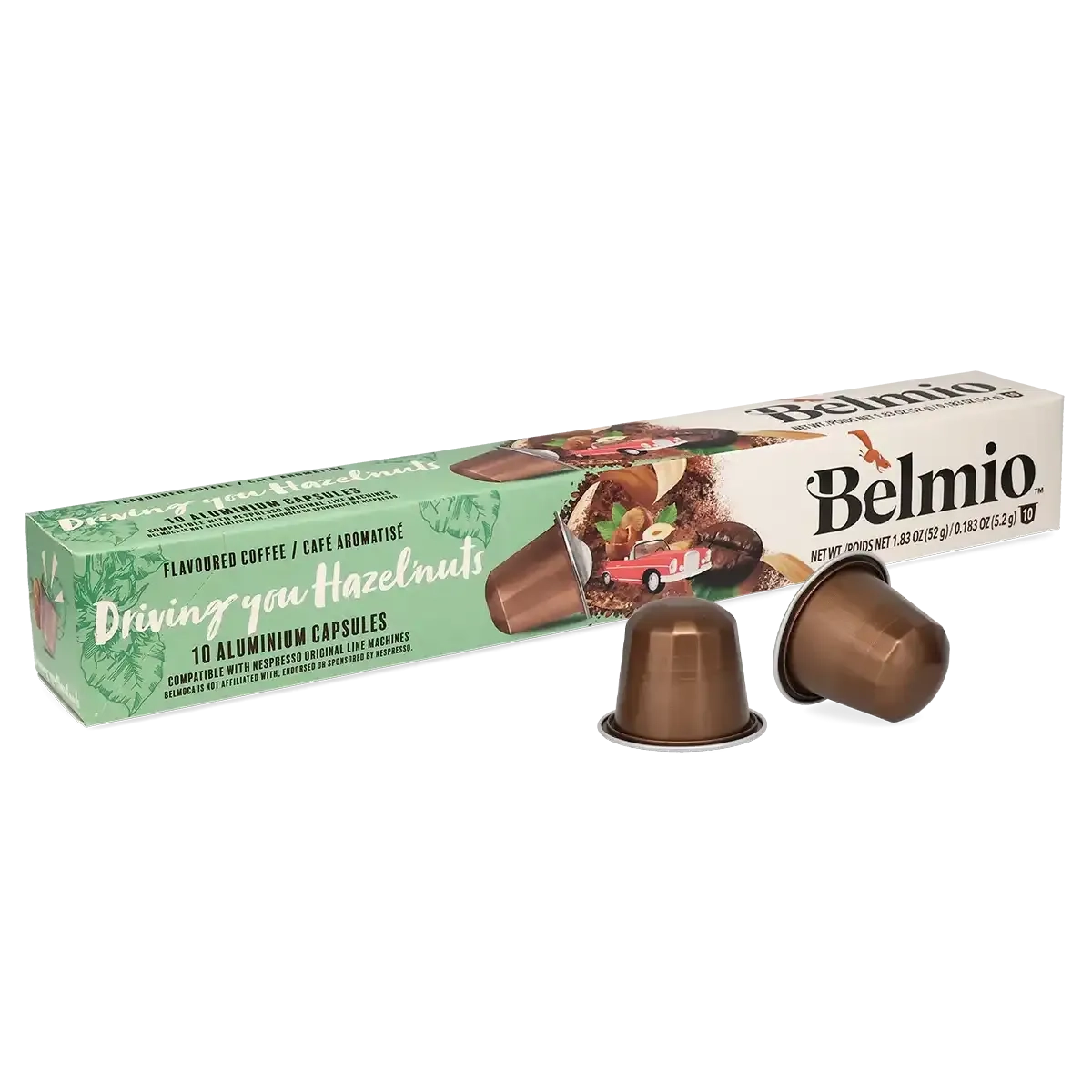 Belmio Hazelnut kávékapszula