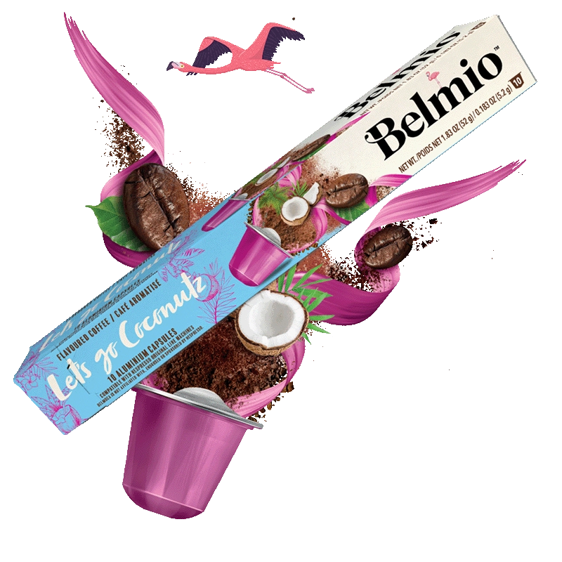 Belmio Café Let\'s go Coconutz kávékapszu