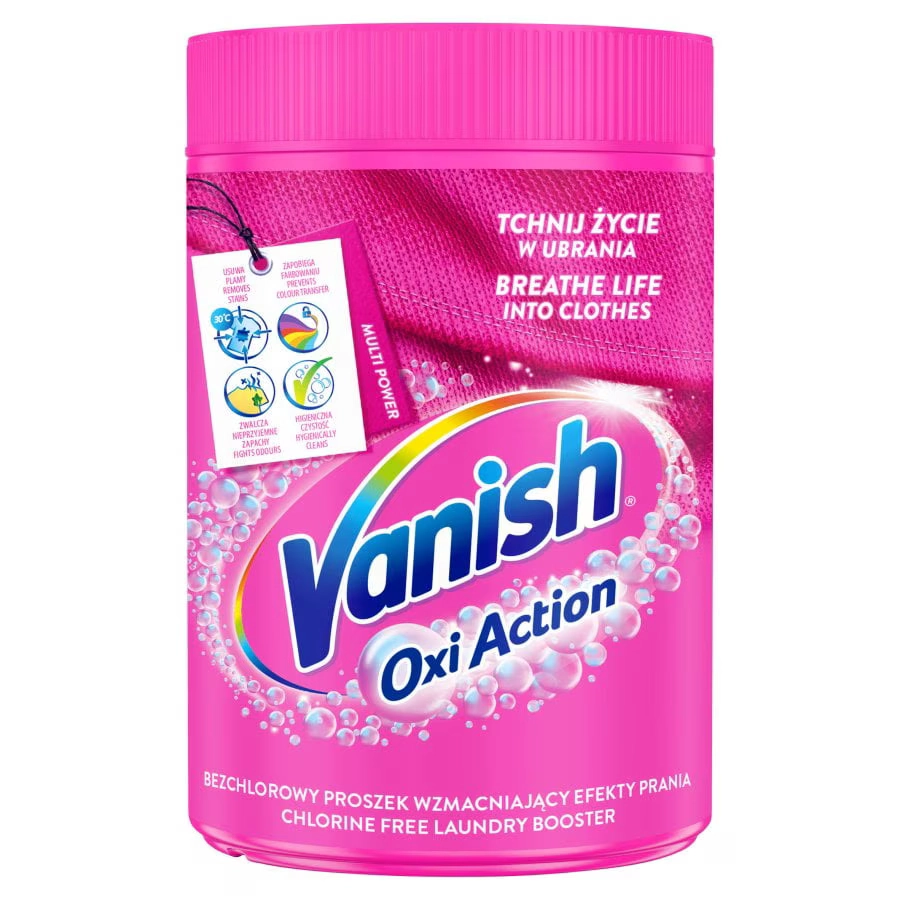 Vanish Oxy Action Pink 625g