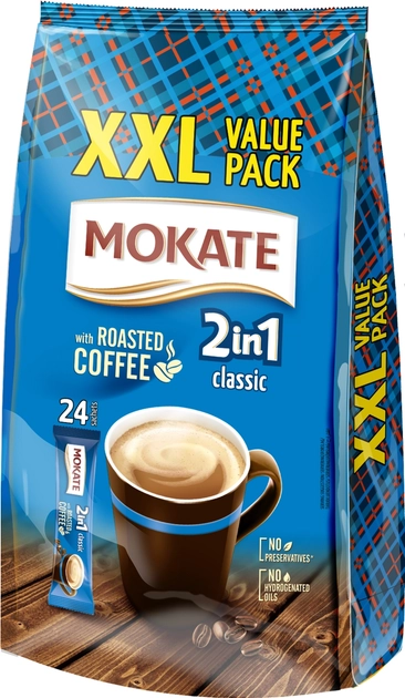 Mokate 2in1 kávé 336g