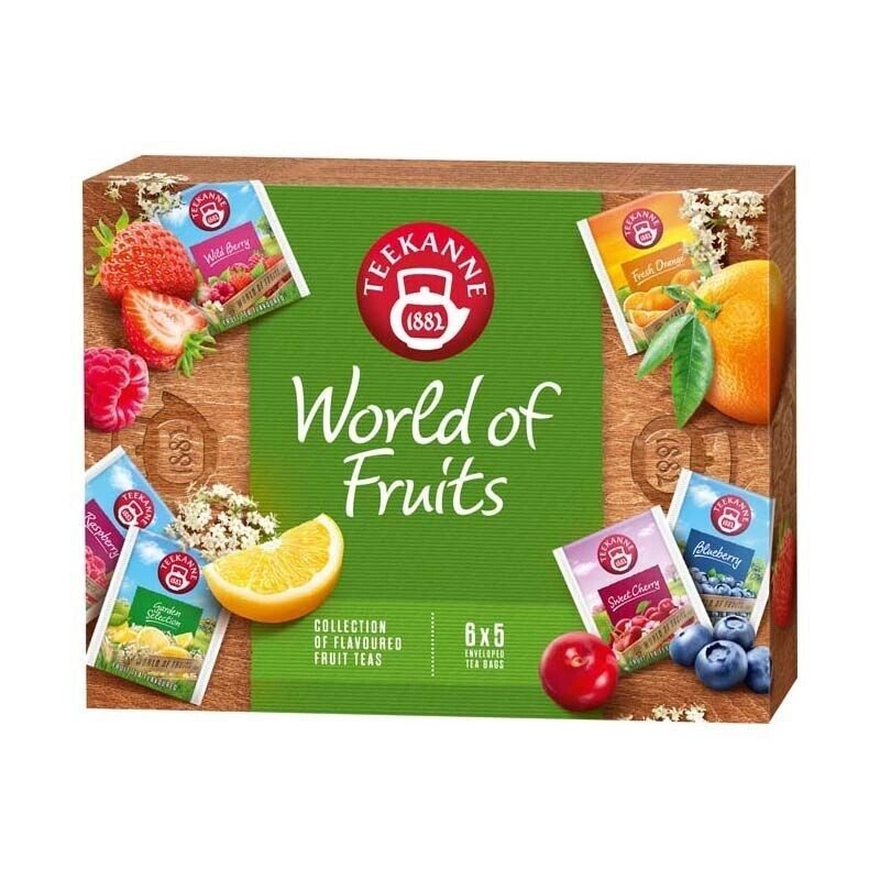 Teekanne teaválogatás world of fruits 69