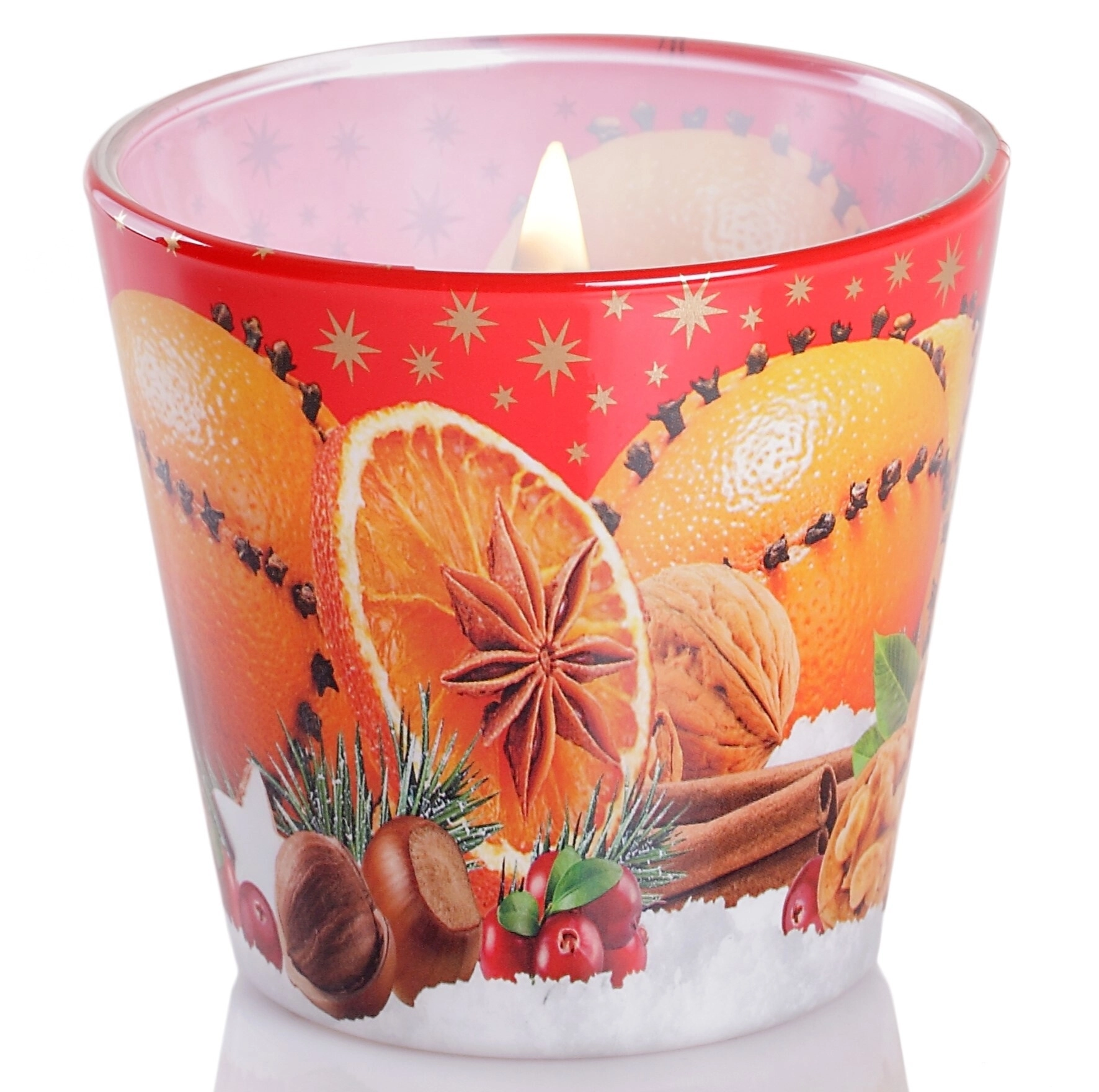 ILLATOS MÉCSES CHRISTMAS ORANGE