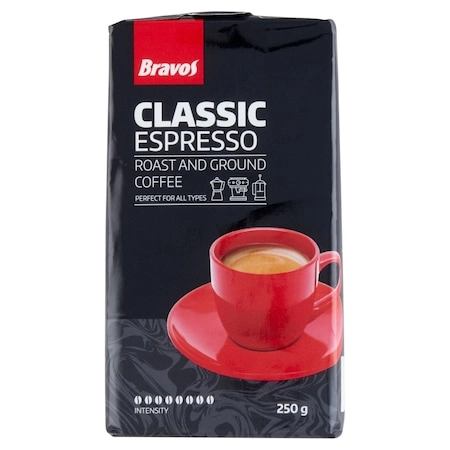 Bravos 250g Espresso Roast&Ground őrölt