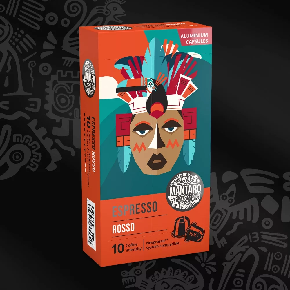 Mantaro Espresso Rosso kapszula - 52g