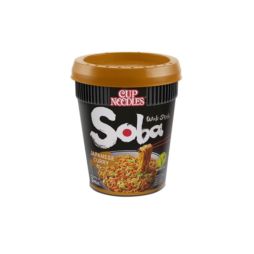Nissin Soba Cup 90g Japán Curry