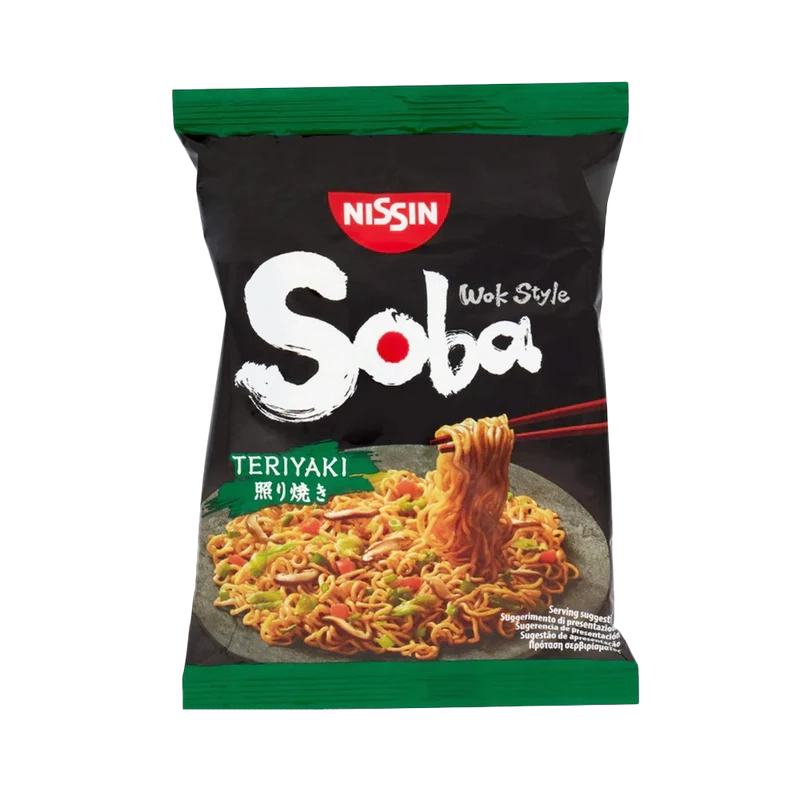 Nissin Soba Bag 110,4g Teriyaki