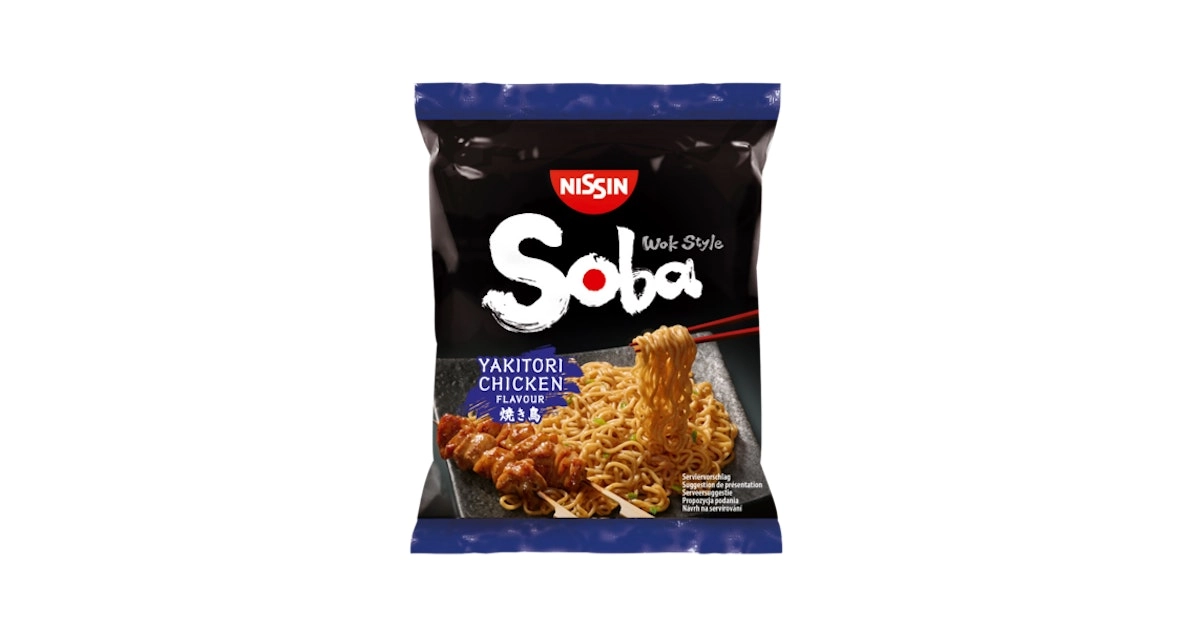 Nissin Soba Bag 111g Yakitori Chicken