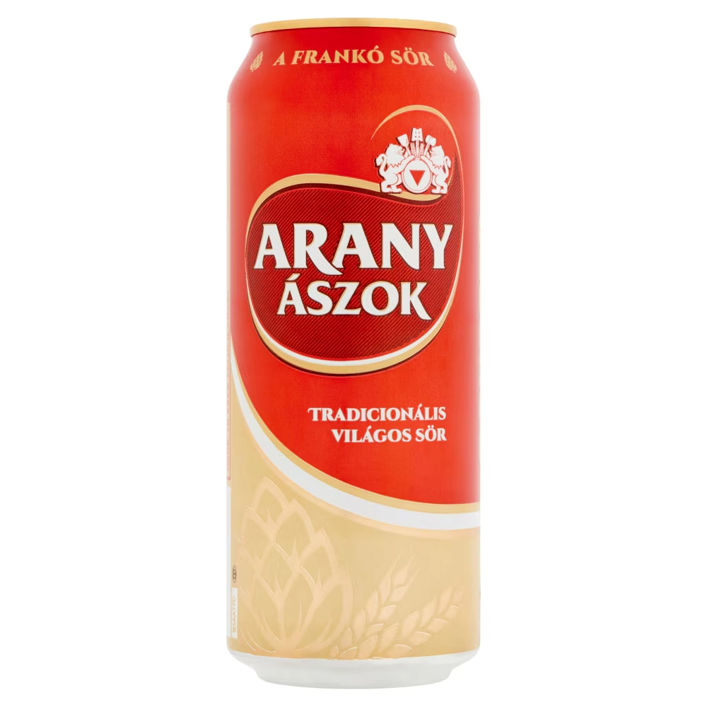 Arany Ászok dobozos sör 500ml