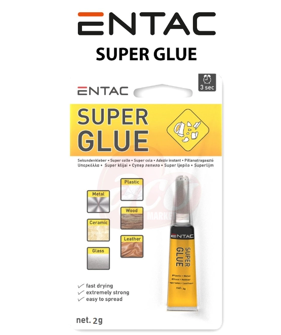 Entac Superglue Pillanatragasztó 2g