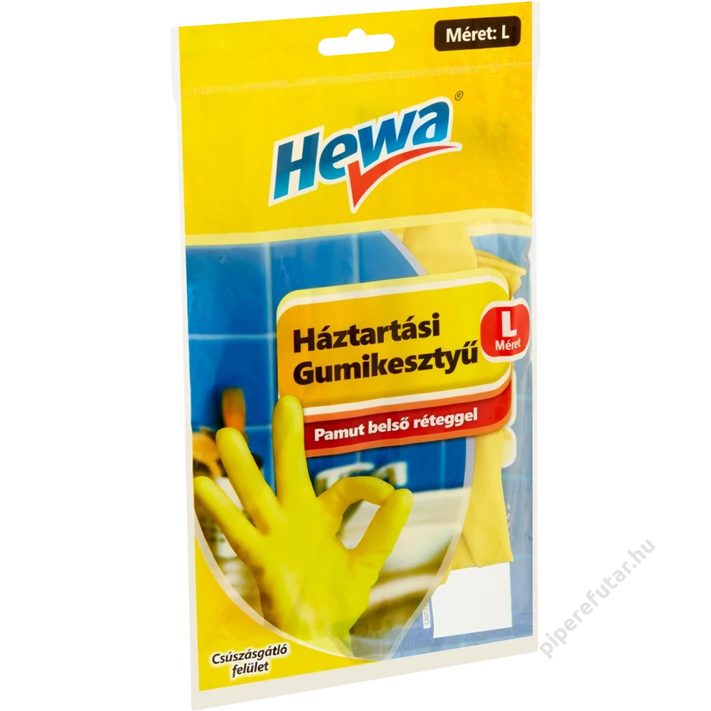 HEWA gumikesztyű, nagy L