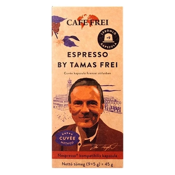 Café Frei kávékapszula 9x5g Espresso