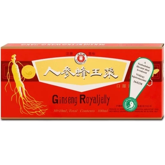 Ginseng royaljelly 10x10ml