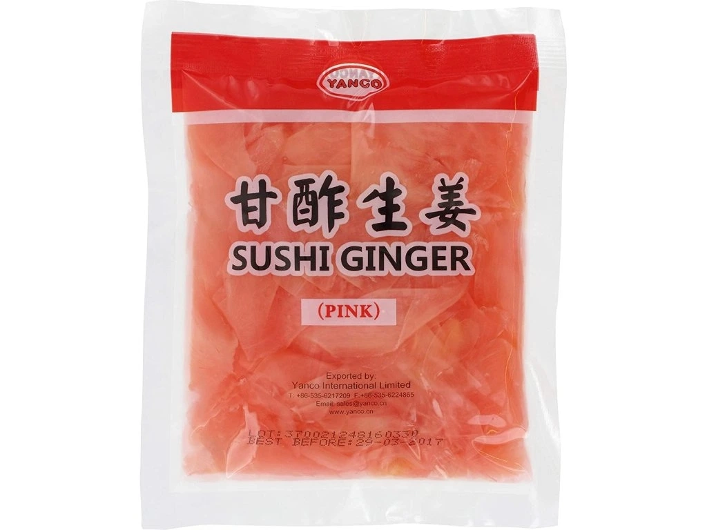 Yanco sushi gyömbér pink 150g
