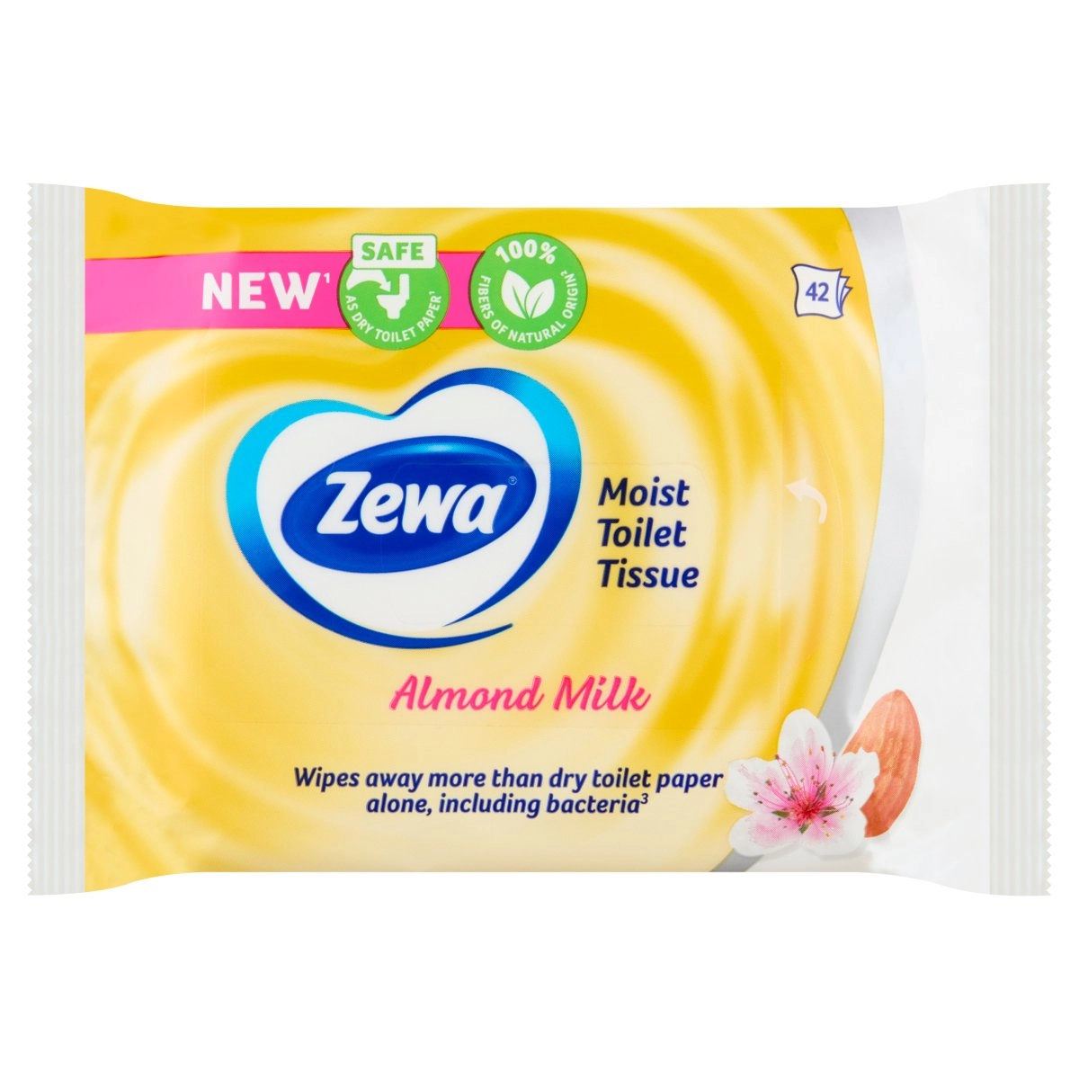 Zewa nedves toalett papír 42db Almond