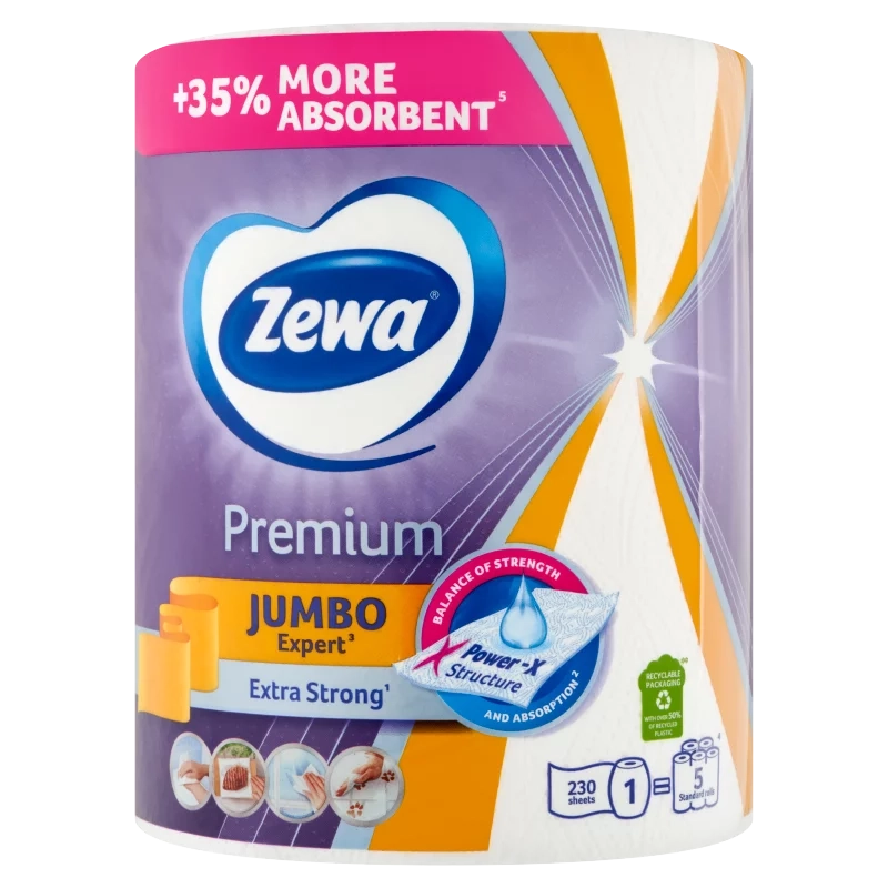 Zewa Premium Jumbo 3 rétegű papírtörlő 1 tekercs