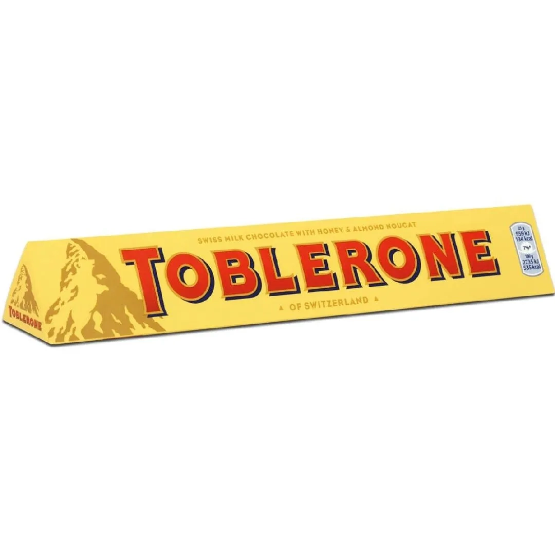 Toblerone tejcsokoládé 100g