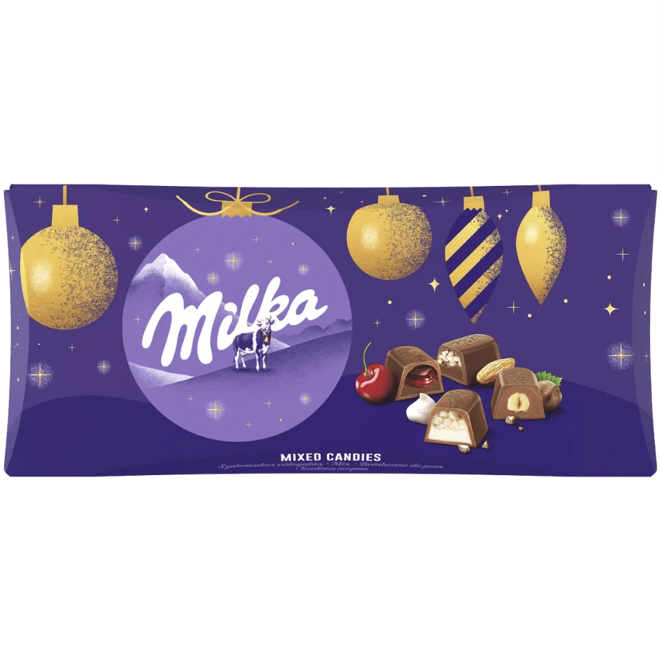 MILKA SZALONCUKOR MIXED 255G