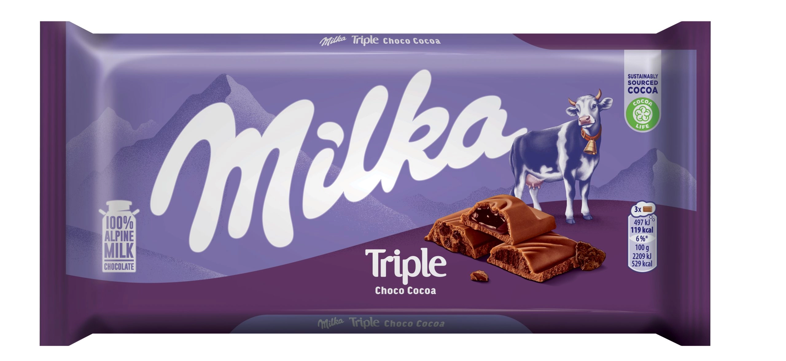 Milka 100g triple