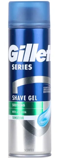 Gillette Series shaving gel 200 ml. Sens