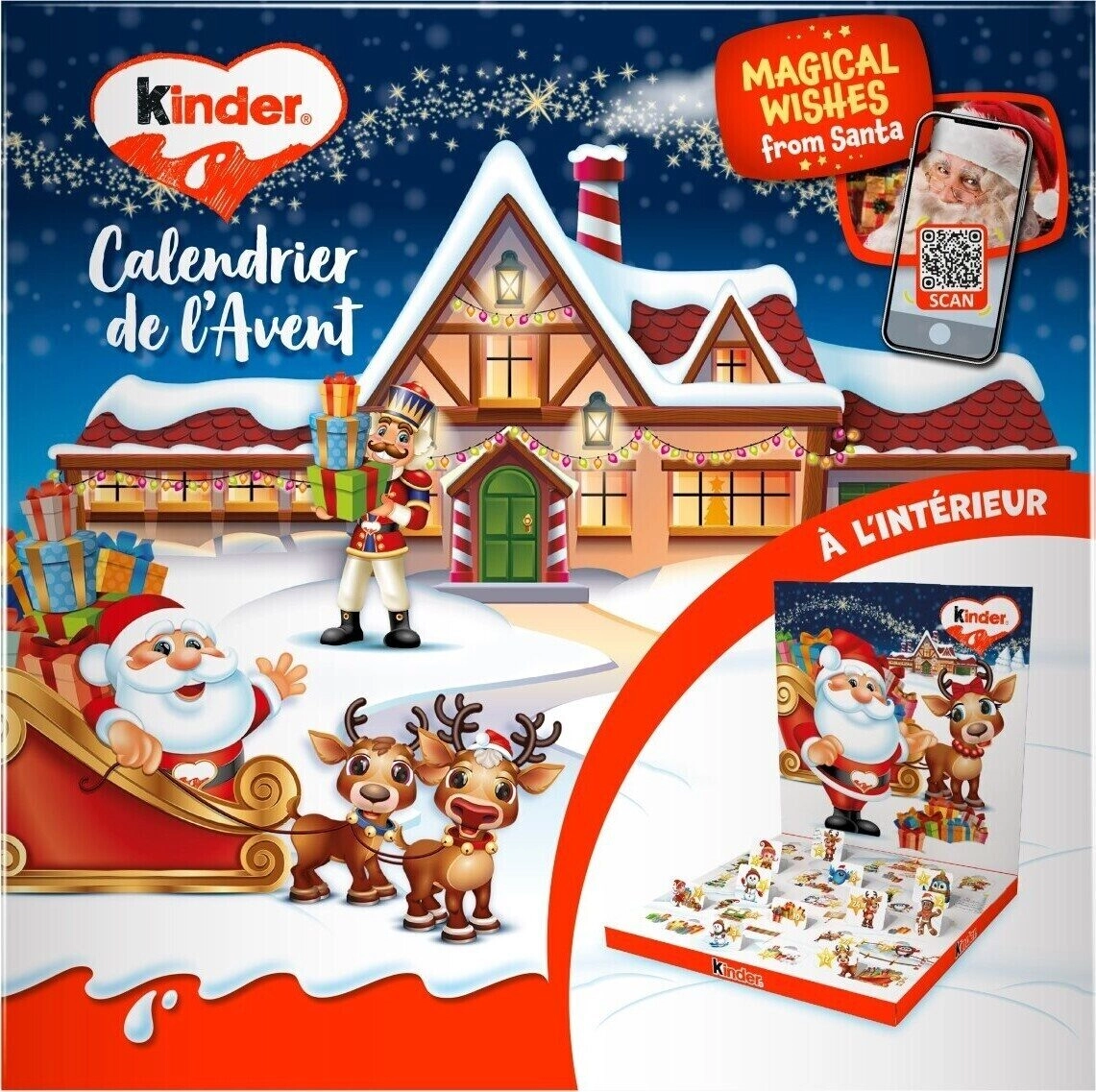 Kinder Adventi kalendárium 123g