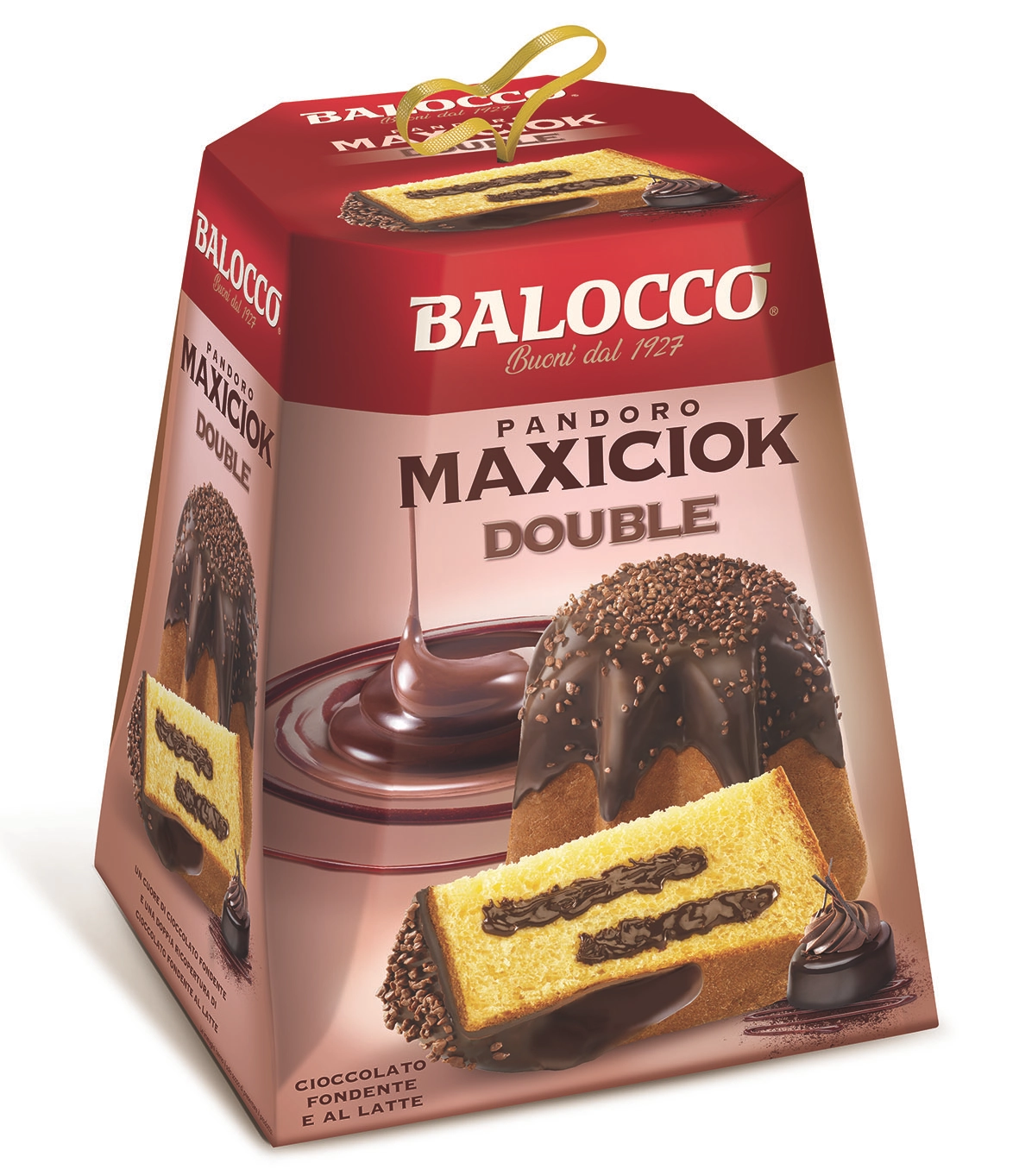 Balocco Pandoro Maxiciok Double 800g