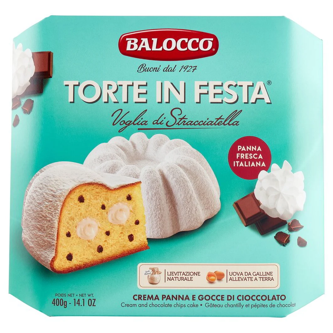 Balocco Torte in Festa Stracciatella 400g