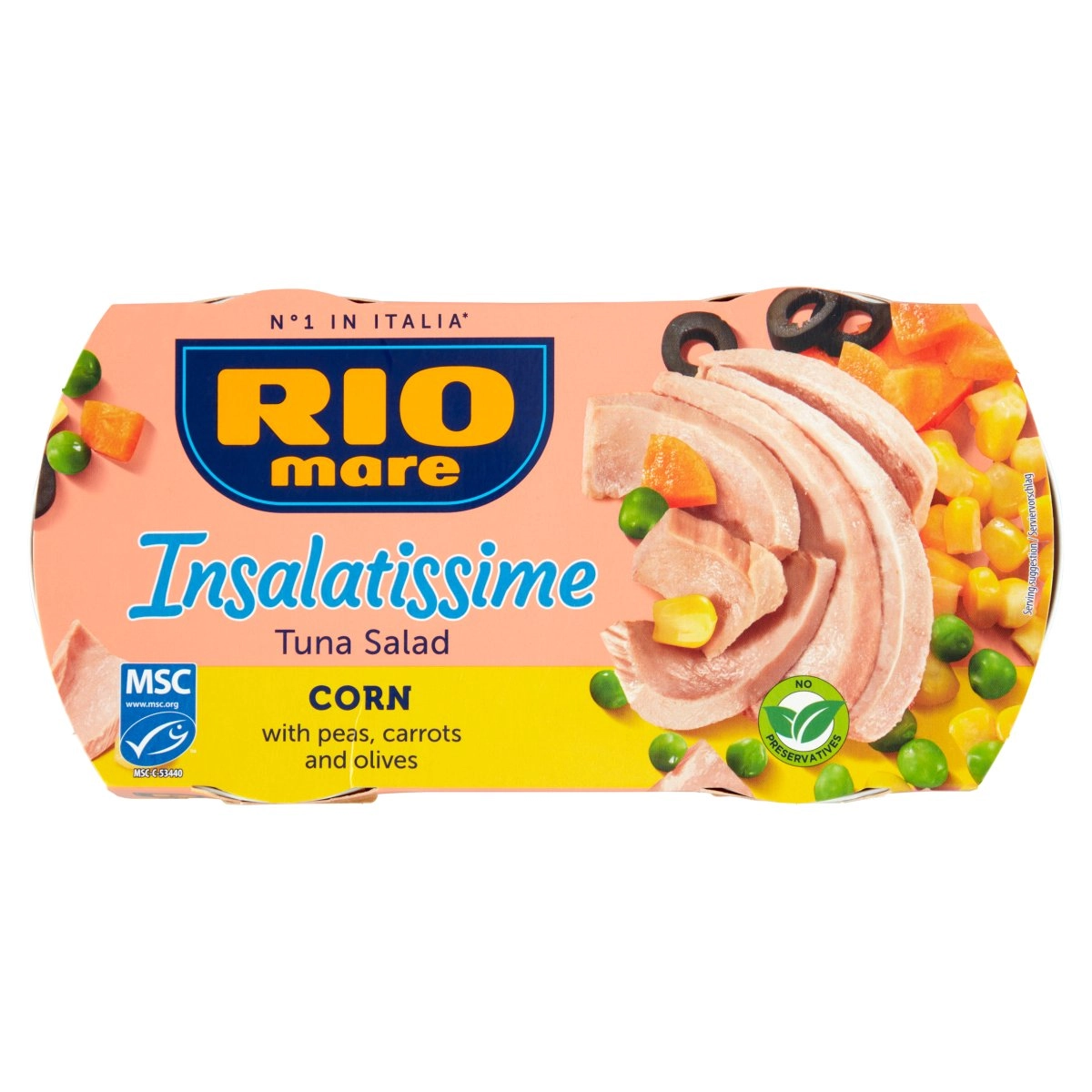 Rio Mare Insalatissime Corn and Tuna 2 x