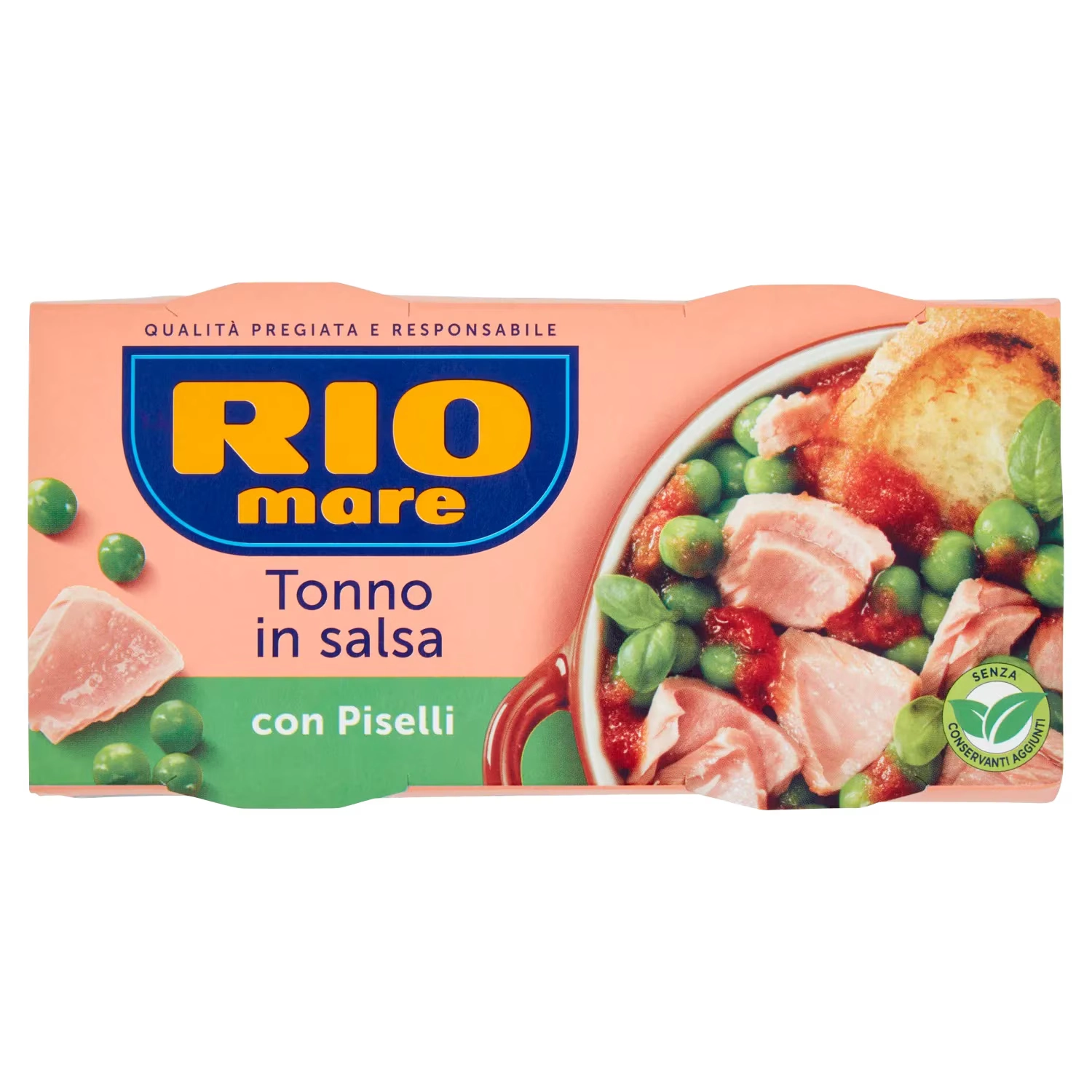 Rio mare Tonhal szószban borsóval 2*160g
