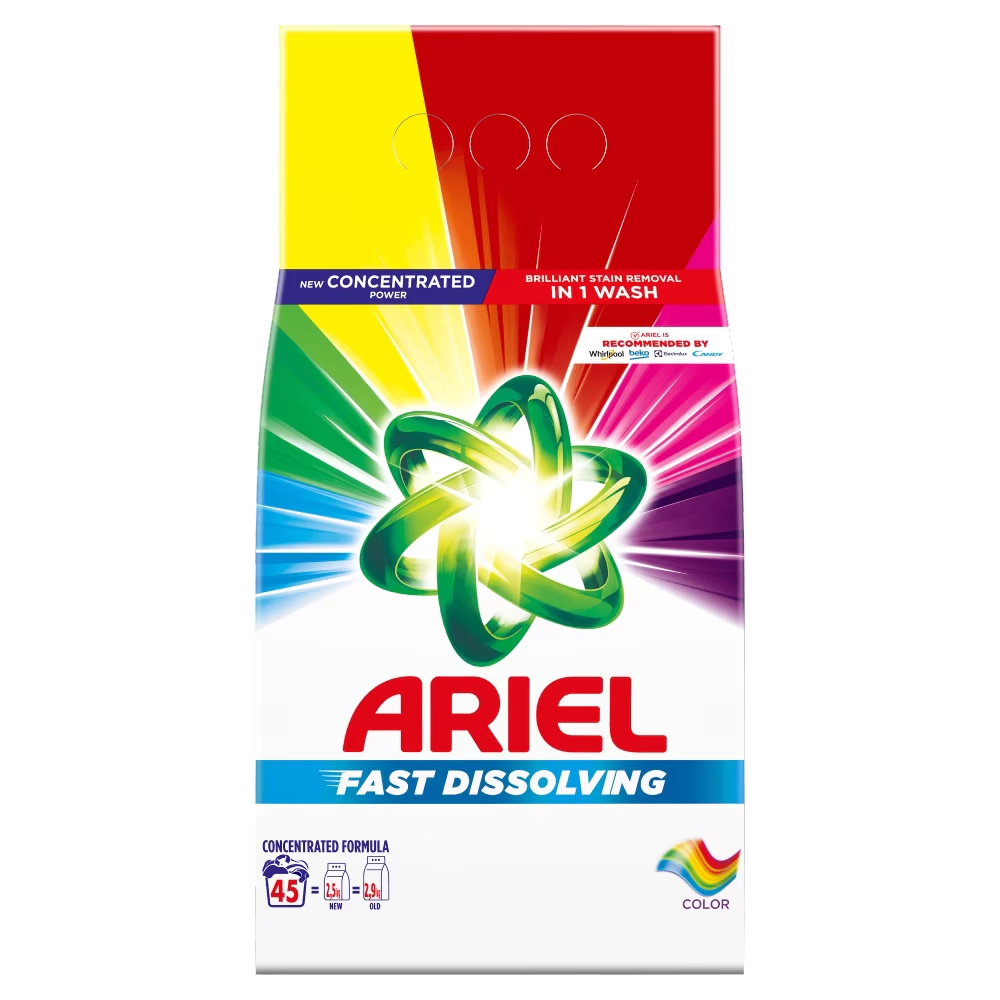 ARIEL COLOR POR 45MOSÁS