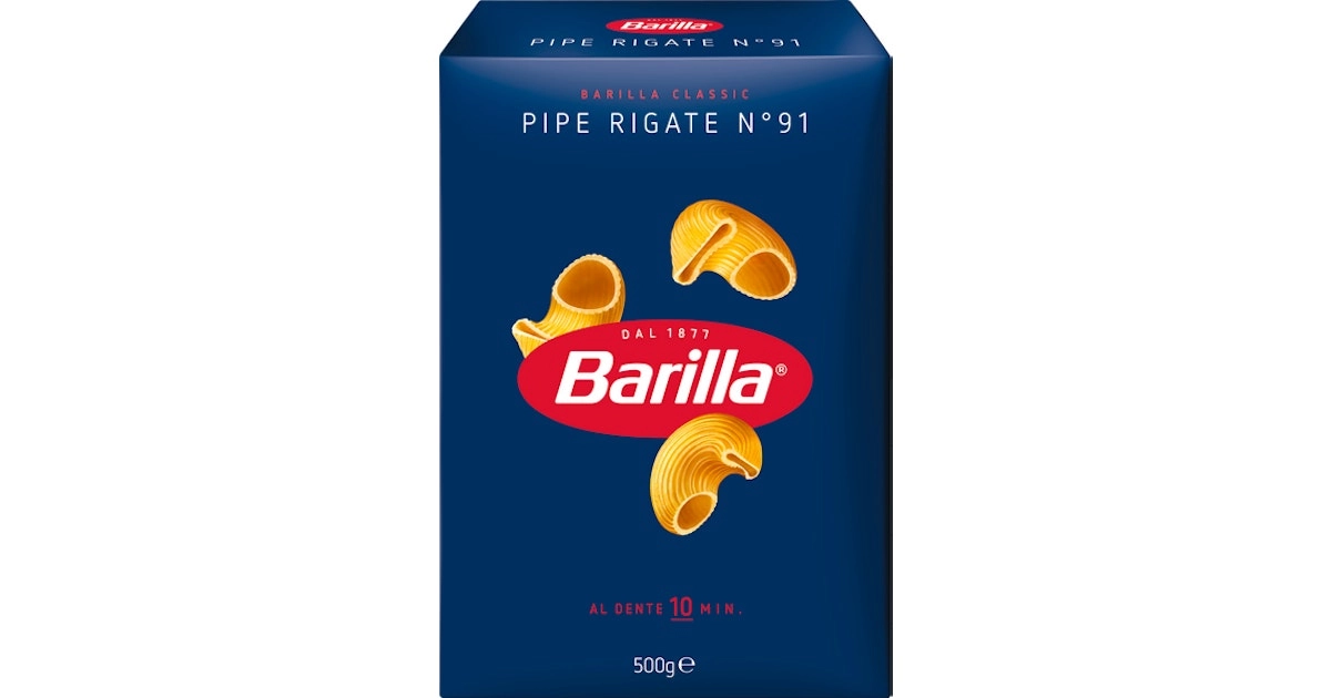 Barila Pipe Rigate N91